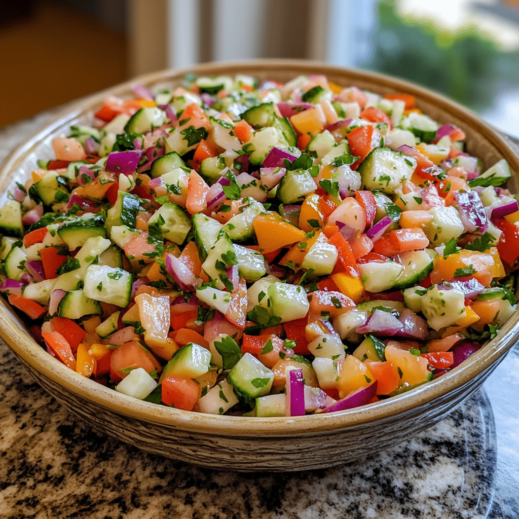 Homemade 15 colorful easter salads for your spring table in a serving dish in a bright kitchen