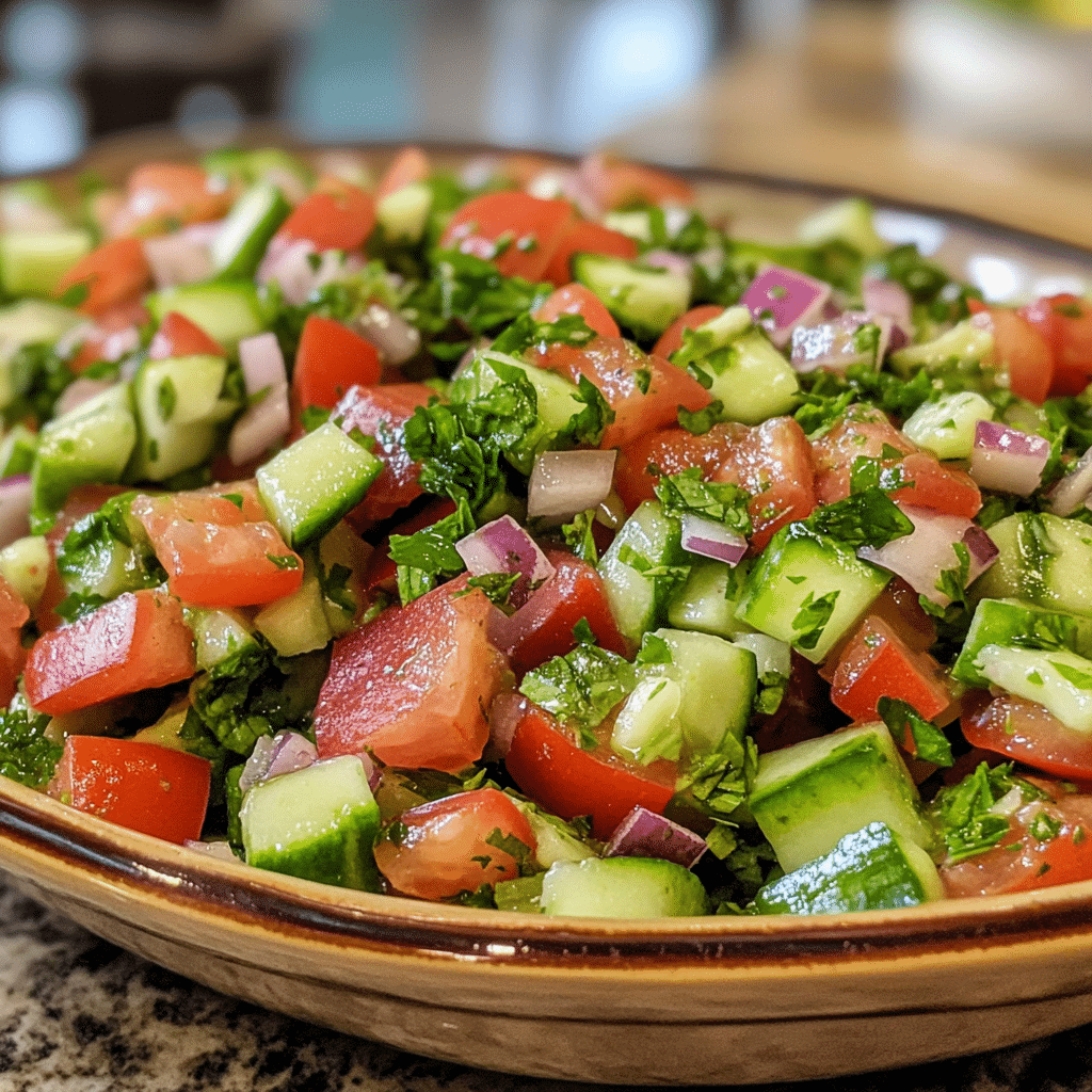 Homemade 29 simple spring salad recipes in a serving dish in a bright kitchen