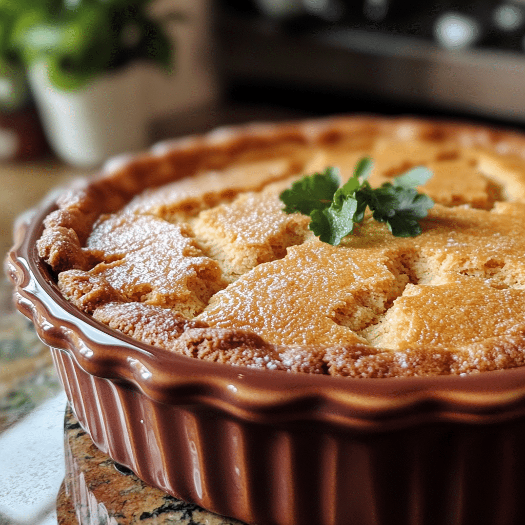 Homemade millionaire’s shortbread in a serving dish in a bright kitchen