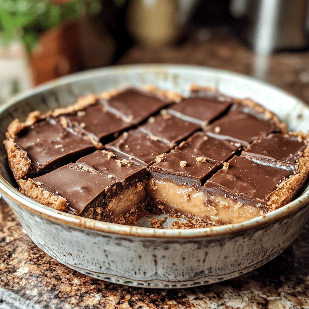Homemade no-bake millionaire's shortbread recipe - super easy! in a serving dish in a bright kitchen