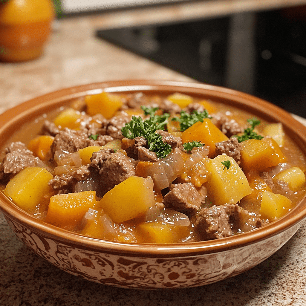 Homemade sałatka z pora i szynki in a serving dish in a bright kitchen