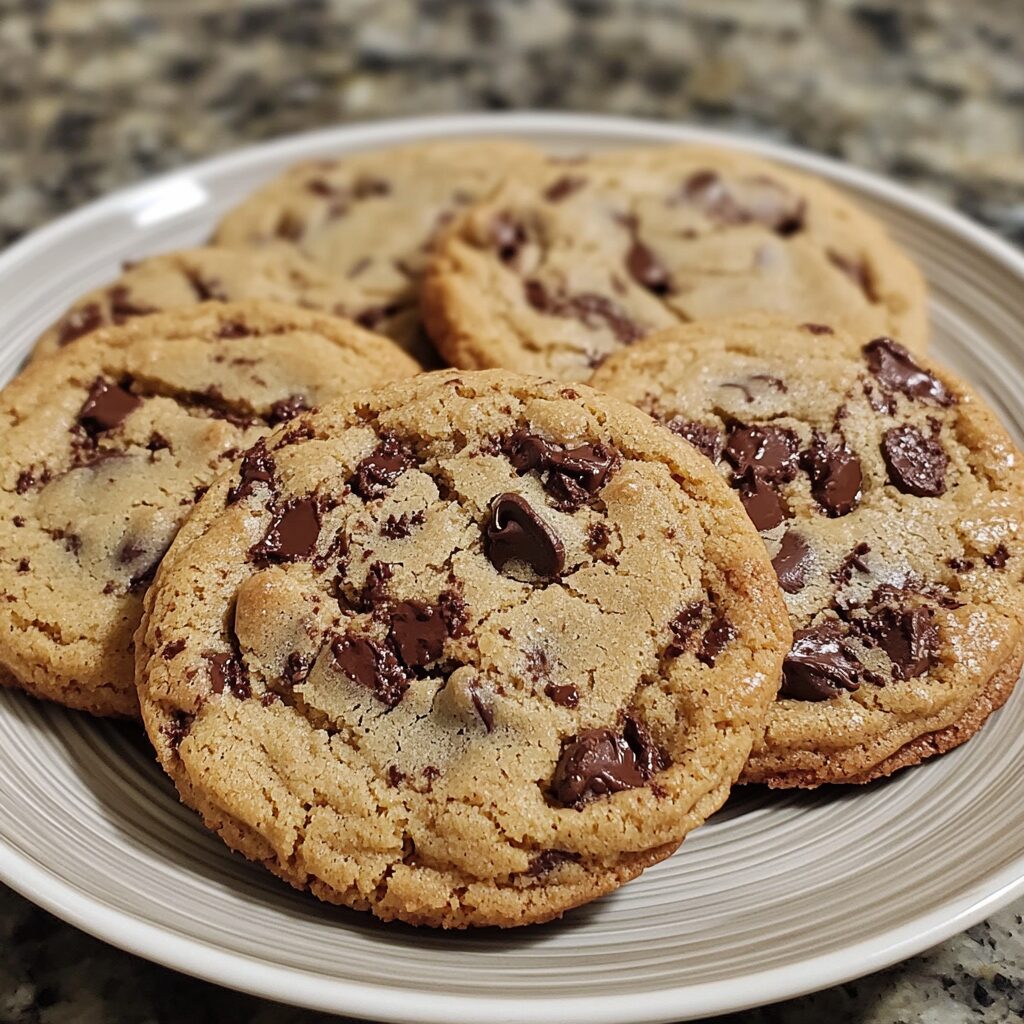 BEST EVER Levain Bakery Chocolate Chip Cookie Recipe presented in natural light with a homemade look