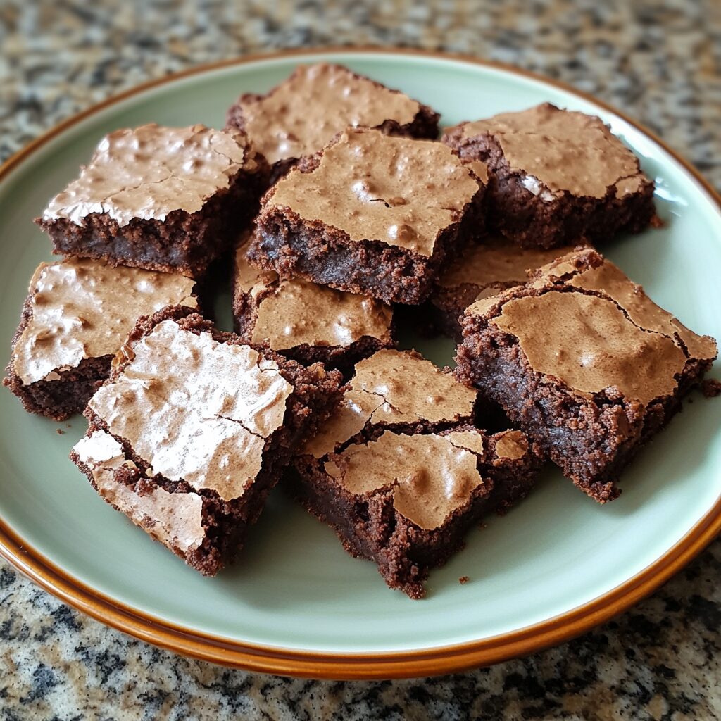 Brownie Cookies That Melt in Your Mouth presented in natural light with a homemade look