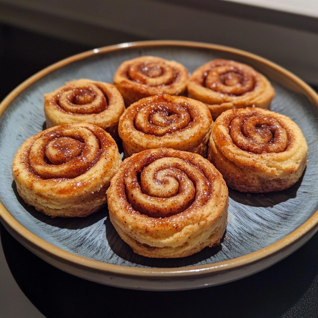 Cinnamon Roll Cookies That Taste Just Like the Real Thing presented in natural light with a homemade look