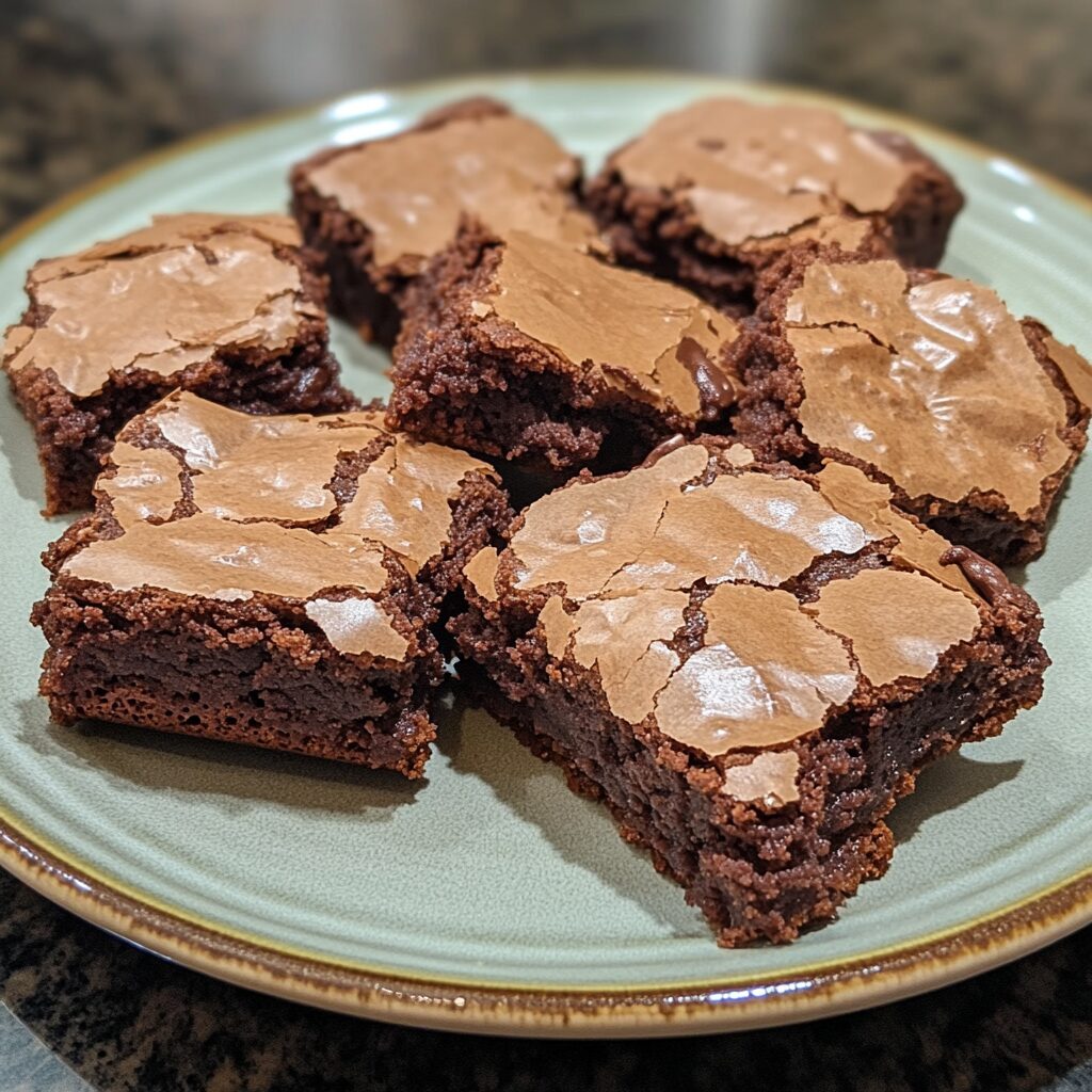 Fudgy Brownie Cookies presented in natural light with a homemade look