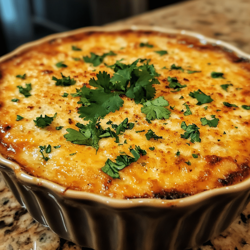 Homemade gringo dip recipe perfect for parties in a serving dish in a bright kitchen