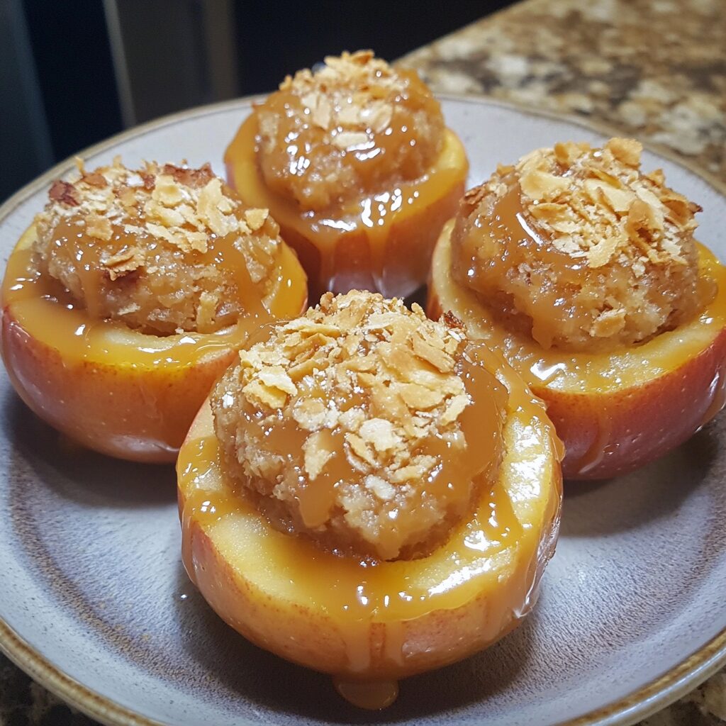 Here's how to make tasty caramel-stuffed apples this Fall presented in natural light with a homemade look