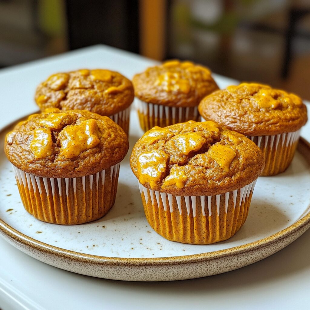 My Best Pumpkin Muffins Recipe presented in natural light with a homemade look
