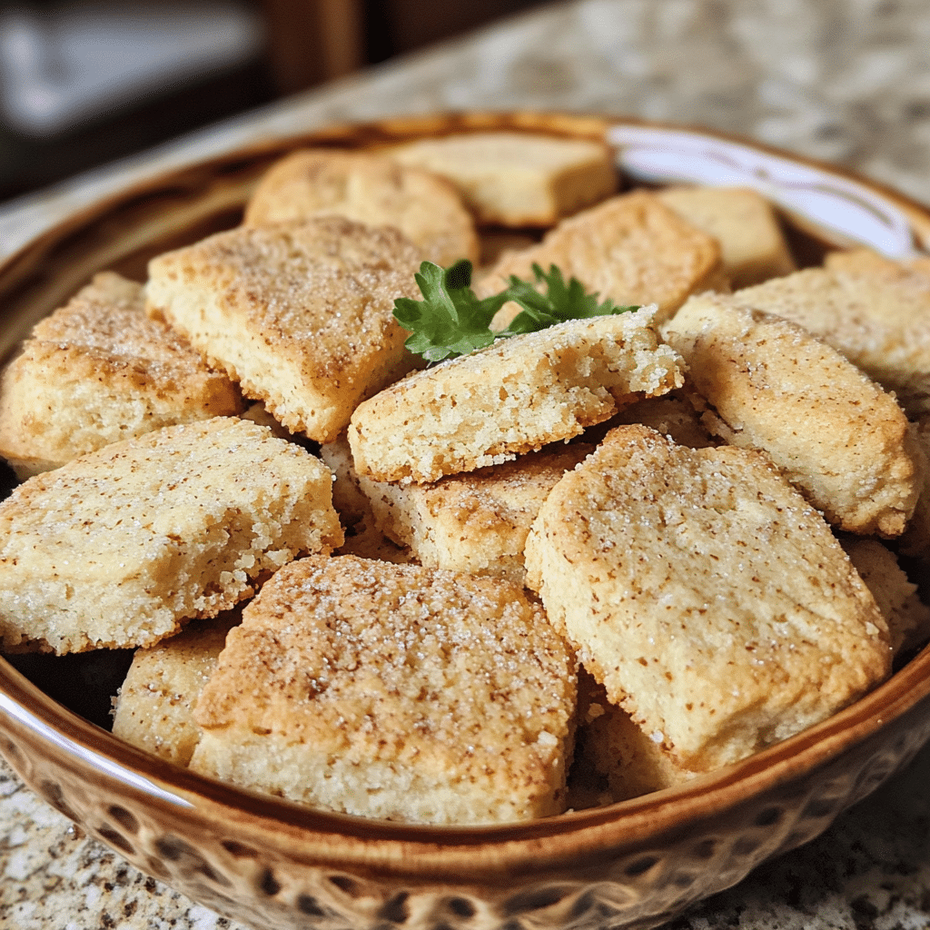 Homemade scottish millionaire’s shortbread in a serving dish in a bright kitchen
