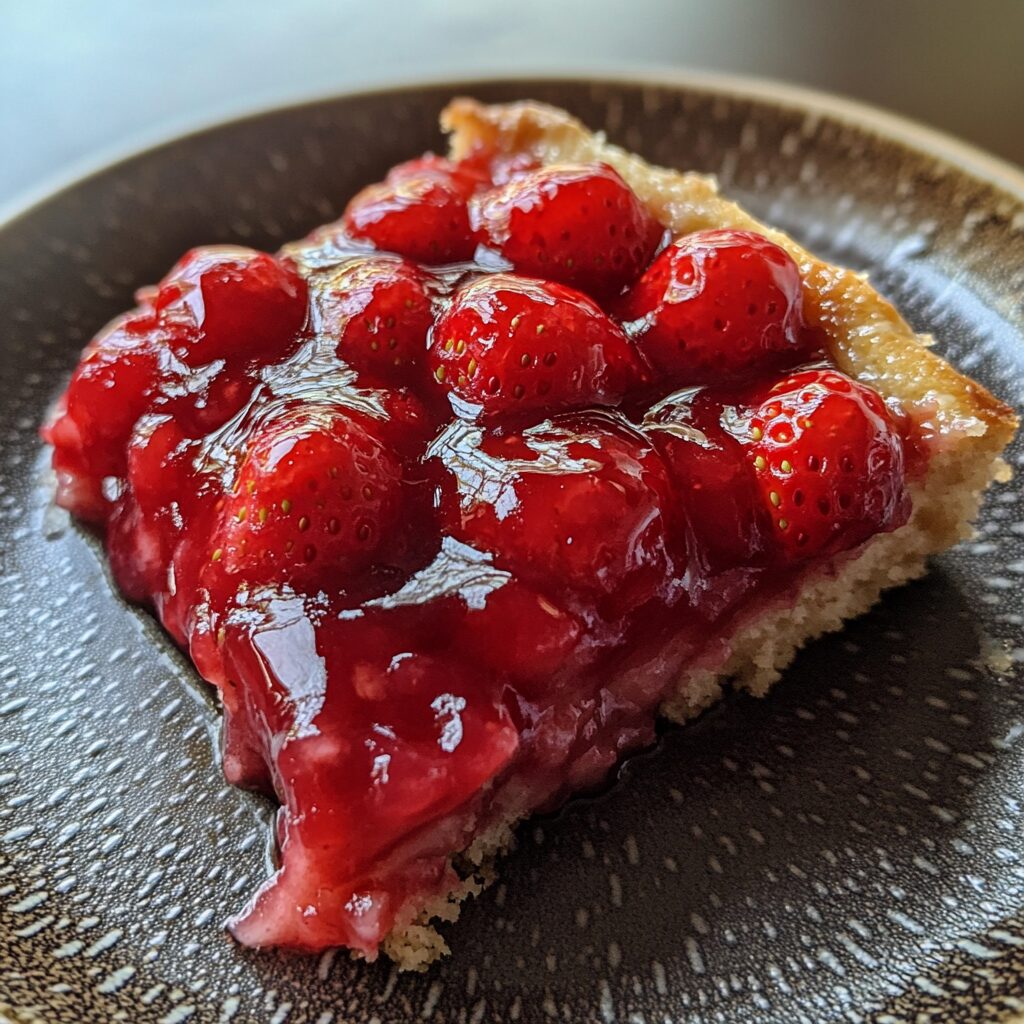 Strawberry Filling for Cake (So Easy + Fresh) presented in natural light with a homemade look