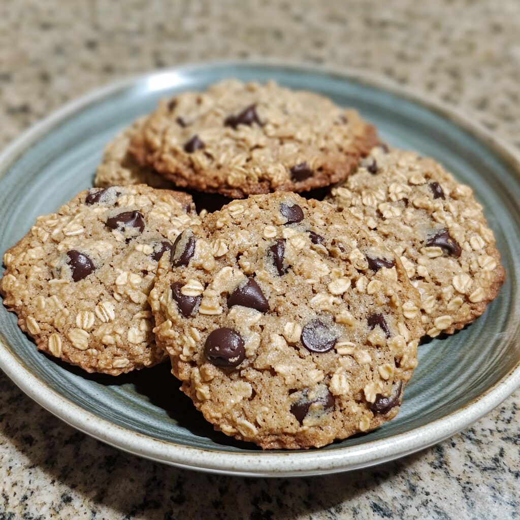 The Best Oatmeal Chocolate Chip Cookies Irresistibly Chewy and Perfected Recipes presented in natural light with a homemade look
