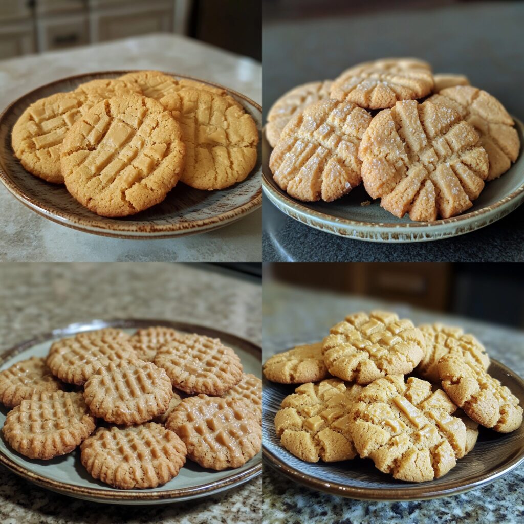 The Best Peanut Butter Cookies from The Food Charlatan. presented in natural light with a homemade look