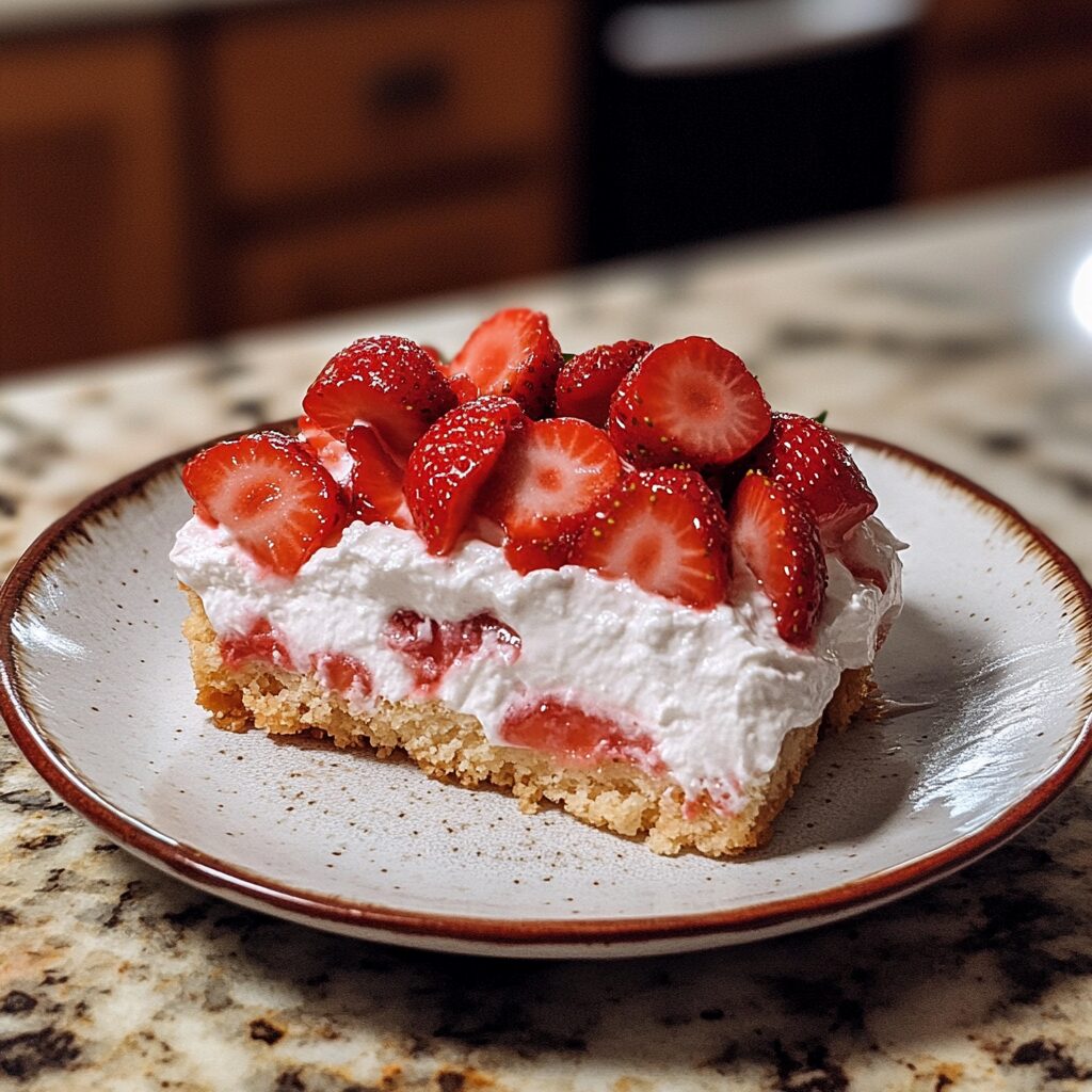 30-Minute No-Bake Strawberry Shortcake Magic presented in natural light with a homemade look
