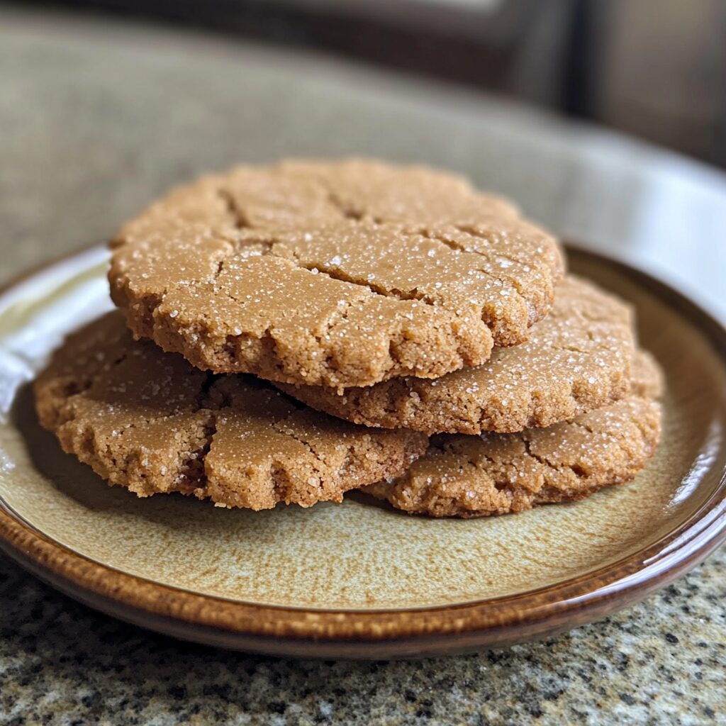 Biscoff Cookie Recipe presented in natural light with a homemade look