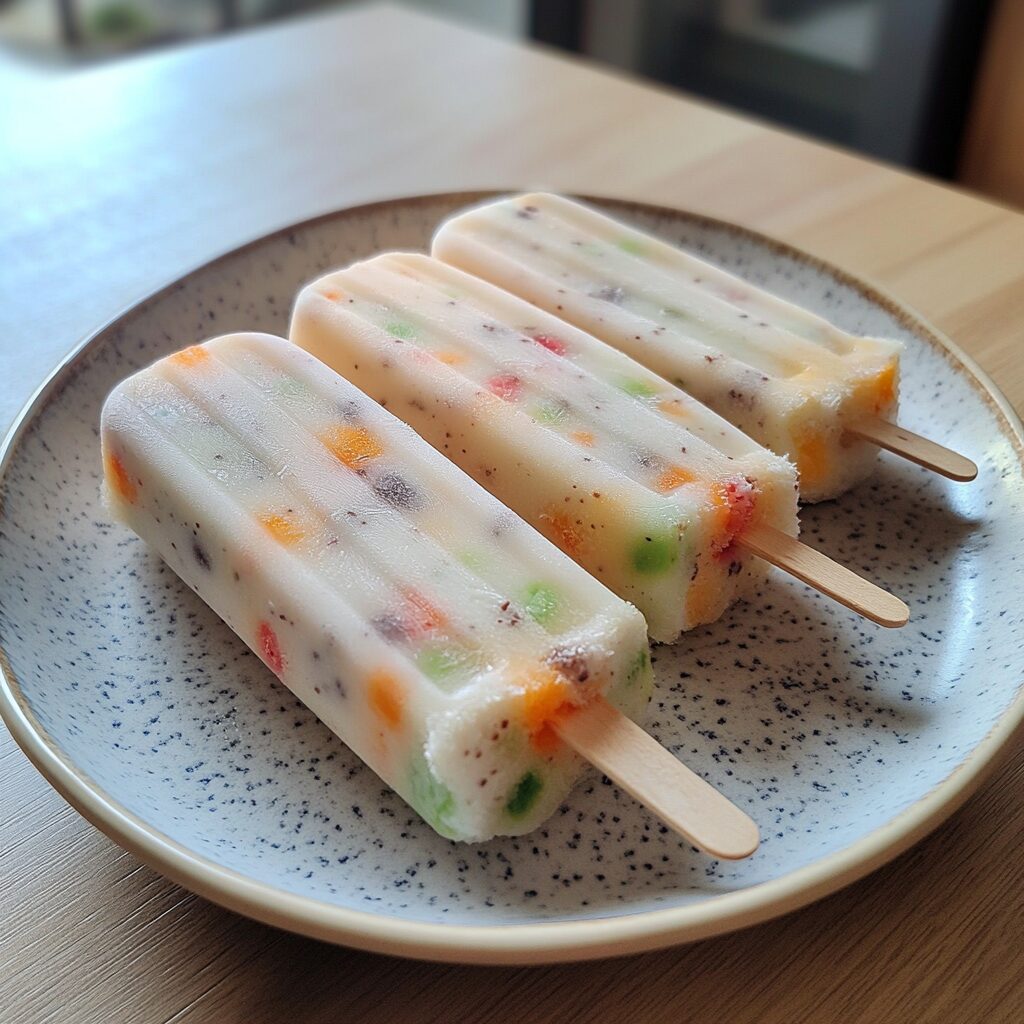 Healthy Homemade Popsicle Recipes presented in natural light with a homemade look