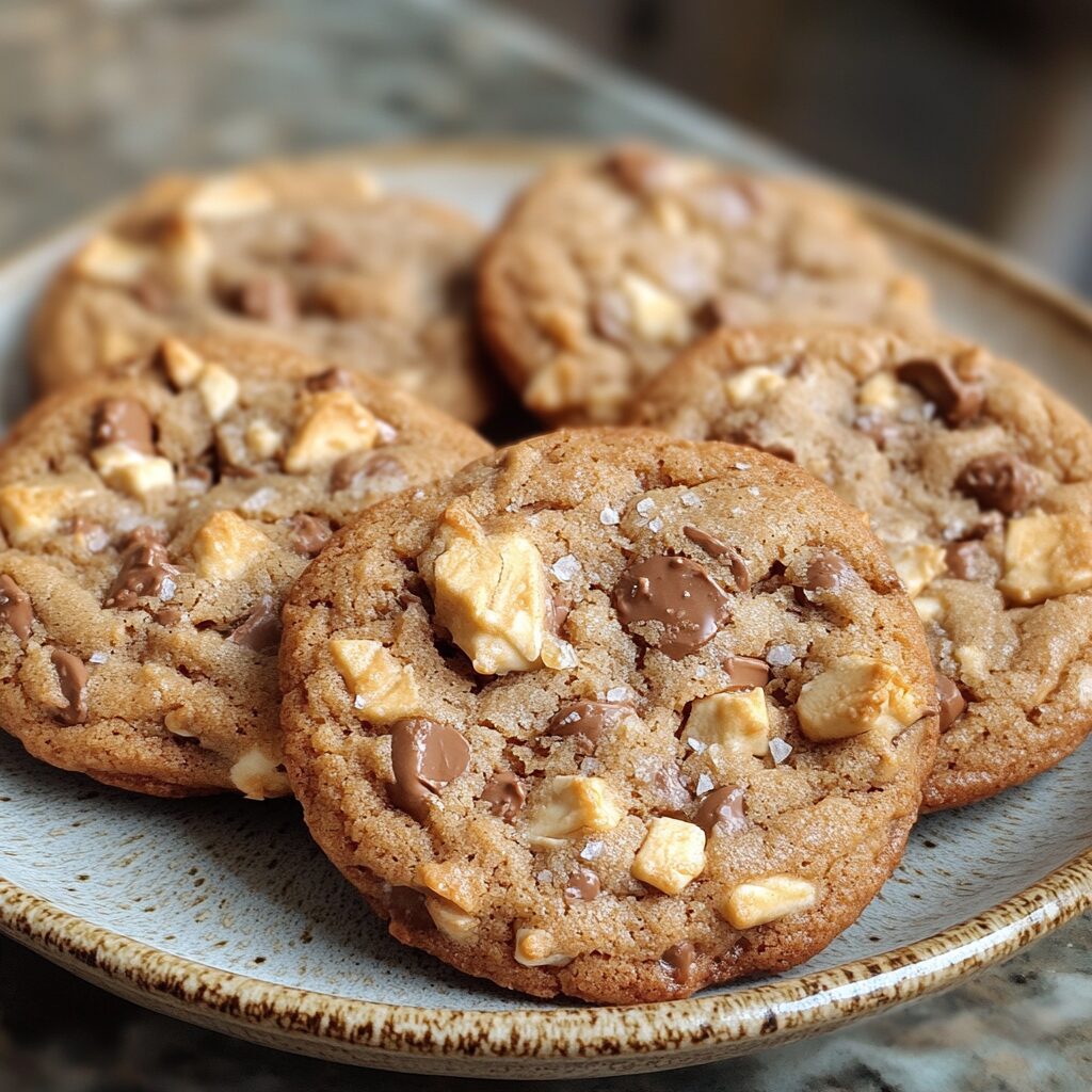 Levain Bakery Rocky Road Cookies presented in natural light with a homemade look