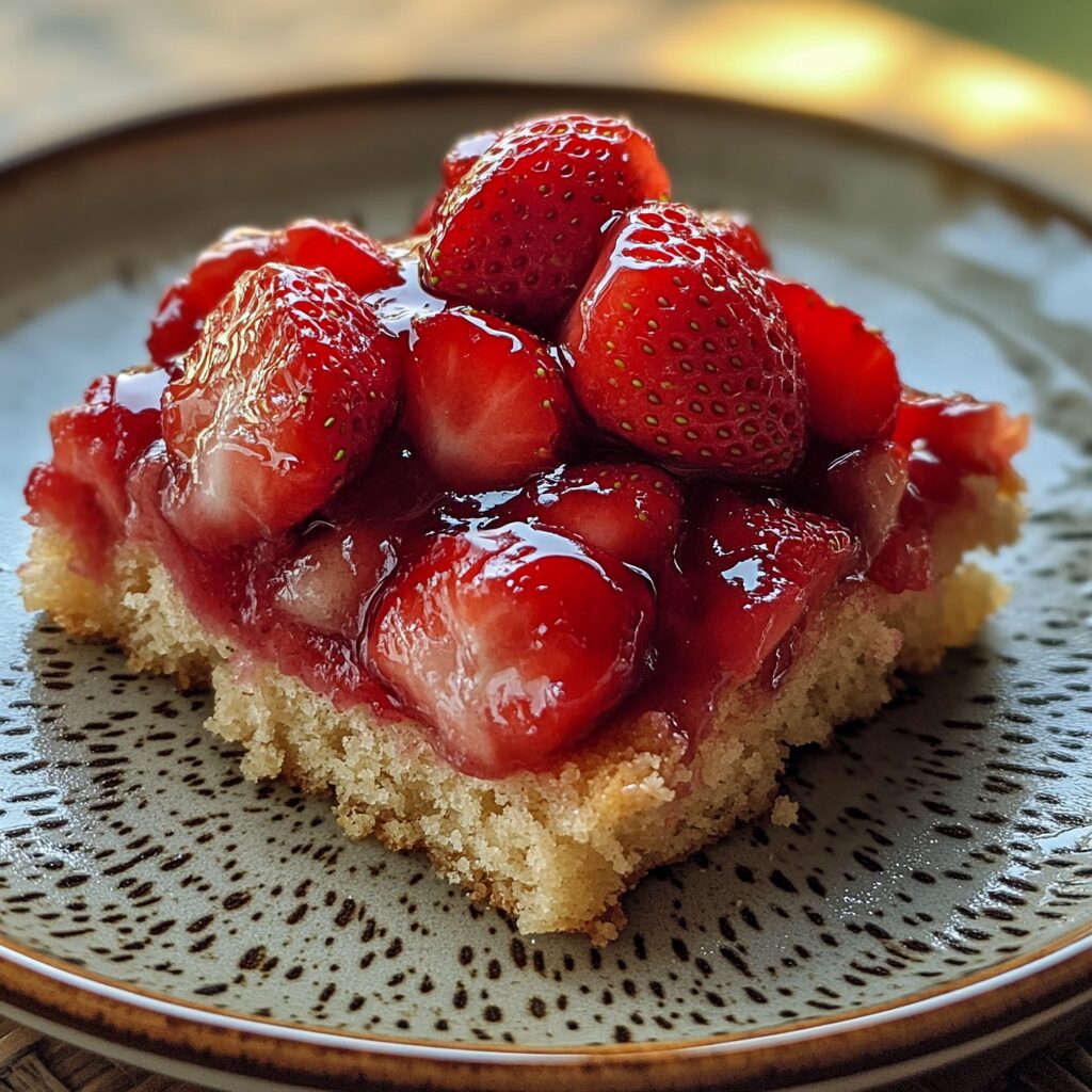 Strawberry Cake Filling (20 Minutes) presented in natural light with a homemade look