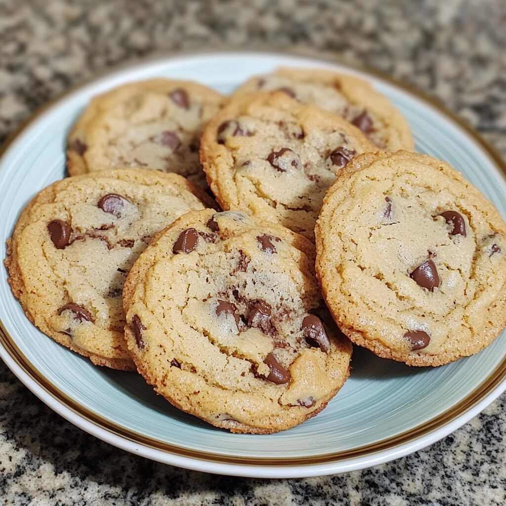 The Levain bakery style choc chip cookie recipe! presented in natural light with a homemade look
