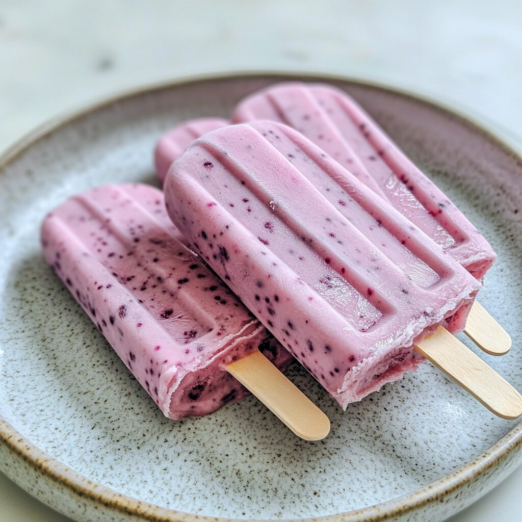 The prettiest popsicles you'll eat this season! presented in natural light with a homemade look